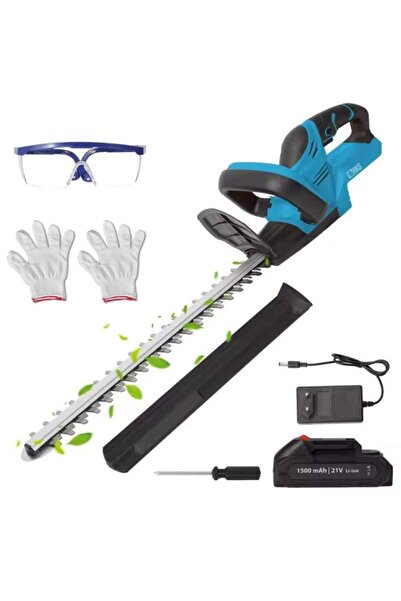 SIKS Foarfecă de tuns gard viu sau foarfecă de copac, electrică cu baterie, f...