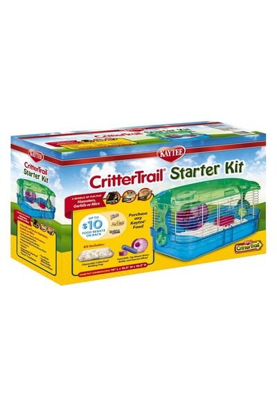 kaytee مجموعة أدوات البدء KT CRITTERTRAIL خصم 6/CS CRITTERTRAIL و CRITTERHOME...