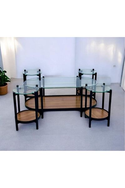 DEC15 Luxury table set with a modern and elegant design