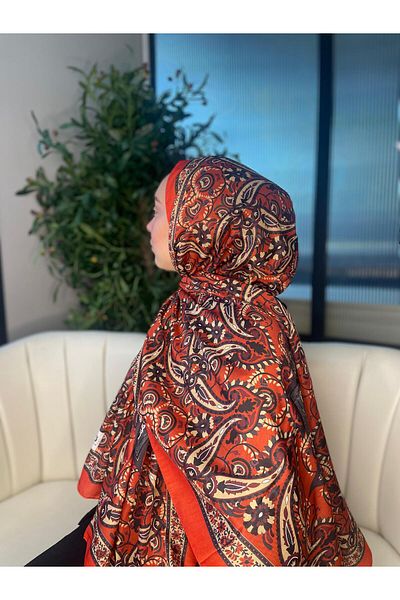 Oxygen Scarfs Etro Blind Patterned Cotton Soft Shawl - 377350