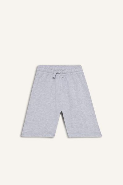 DeFacto Girl's Relax Fit Elastic Waist Basic Plain Shorts D9058A825Hs