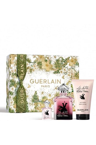 Guerlain La Petite Robe Noire Intense Set – Edp 50ml Body Lotion 75ml Mini Edp 5ml For Women