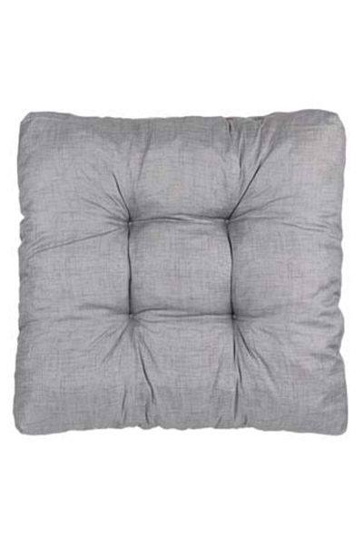 Jumbo Gray Floor Pillow 55 x 60 cm