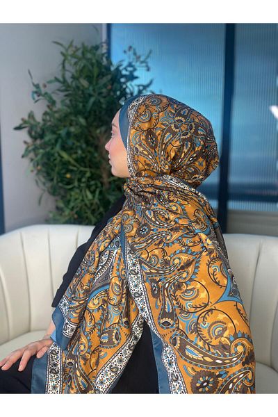 Oxygen Scarfs Etro Blind Patterned Cotton Soft Shawl - 377350