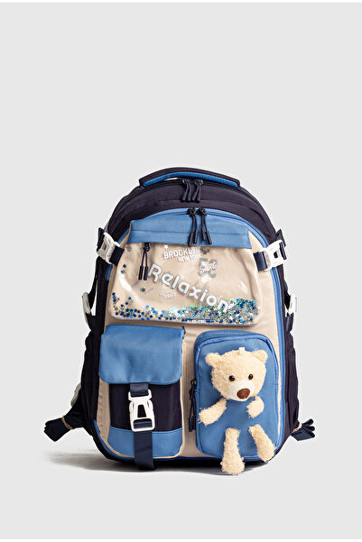 Fiyaka Rlx-1463-1464 Erkek Çocuk İlk Okul Çantası Sırt Çantası LACİVERT