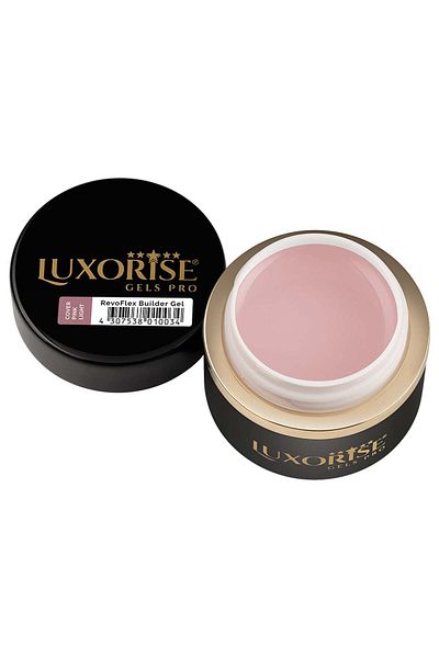 LUXORISE RevoFlex LUXORISE Gel UV pentru Unghii 30ml, Roz Acoperător - Deschis