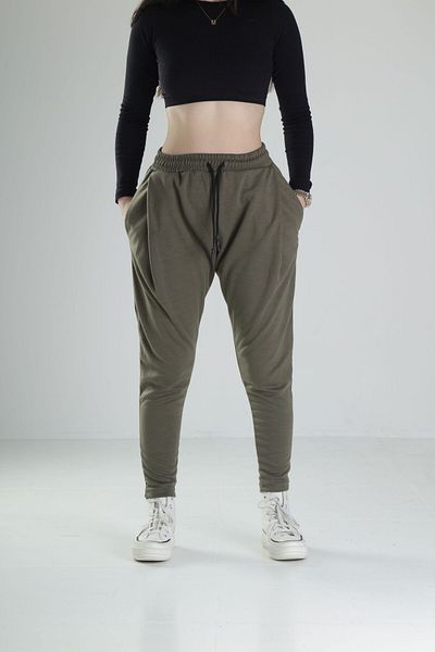 COCOPELLI Khaki Carrot Pants