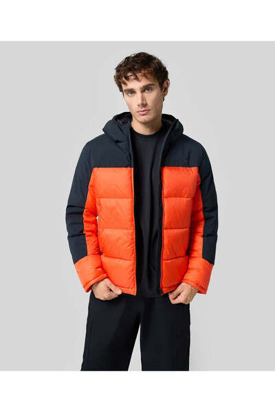 Champion Outdoor Hooded Jacket Turuncu Erkek Mont -220345-OS014