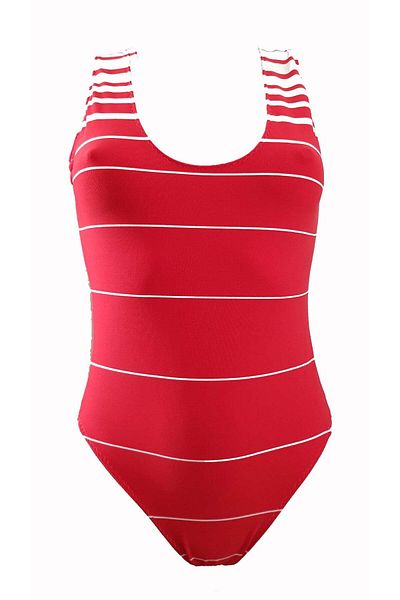 BLD by Exclusive Women's one-piece swimsuit, red, ANDREEA 01, BLD by Exclusive