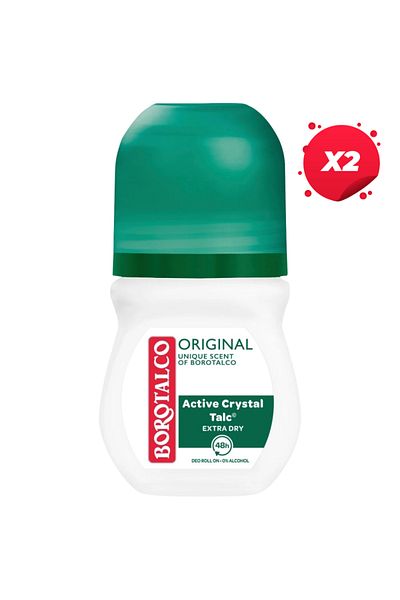Borotalco X2 - BOROTALCO DEO ROLL ON 50ML 48H ORIGINAL