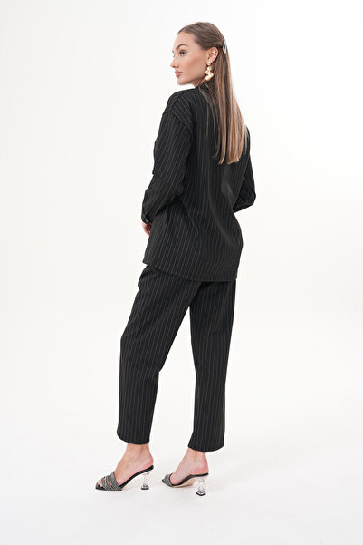 Miss Dünya Lissa Women's Long Sleeve Shirt Short Leg Bottom-Top Suit