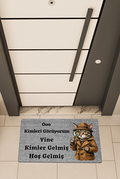 Dormot Home Високоякісний цифровий друк Сірий, килимок для дверей з мотивом «...