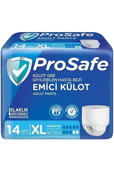 PROSAFE Absorbent Panty Diaper XL - Extra Large - Extra Large 84 Pieces (6Pk*14)