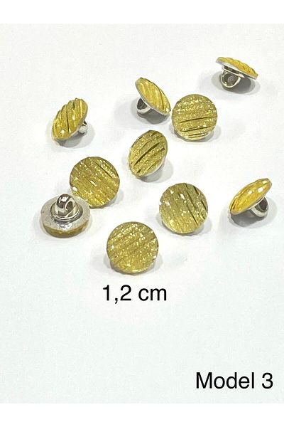 karantuhafiye Blouse Button / Plastic Stone Button / 2914 / 10 Pieces / Model 3