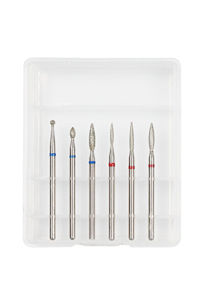 LUXORISE Nail Drill Bits #13, set of 6 pcs