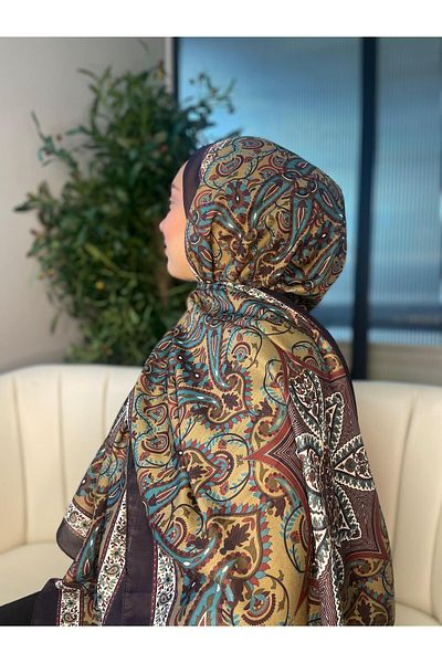 Oxygen Scarfs Etro Blind Patterned Cotton Soft Shawl - 377350
