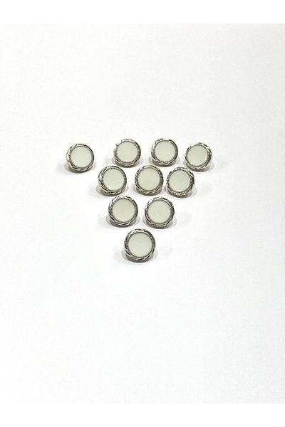 karantuhafiye Blouse Button / Plastic Stone Button / 2914 / 10 Pieces / Model 6