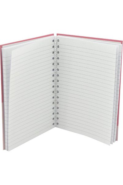 Roco Unicorn “Dream Big” Lined Notebook A5 - 100 Sheets Pink/Gold