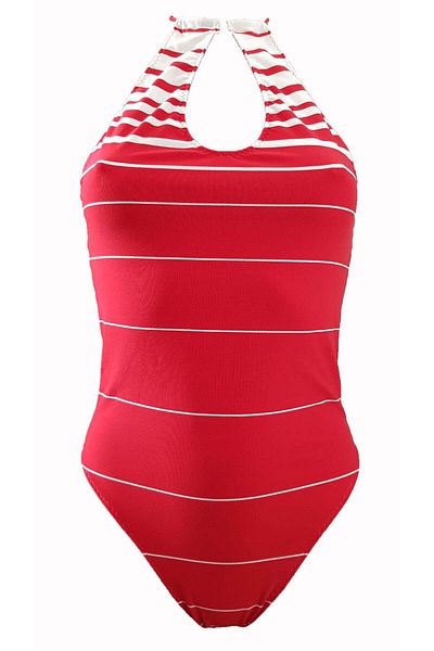 BLD by Exclusive Women's one-piece swimsuit, red, ANDREEA 02, BLD by Exclusive
