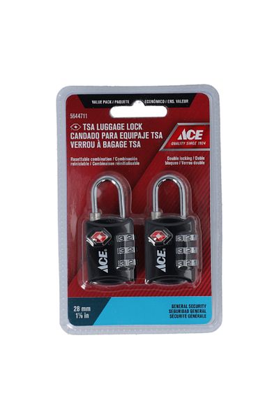 ACE 2-Piece TSA Luggage Lock
