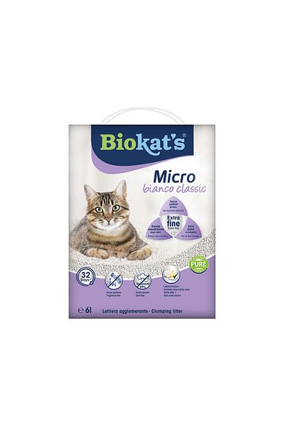 Biokats Biokats Micro Bianco Classic Cat Litter - 6 L