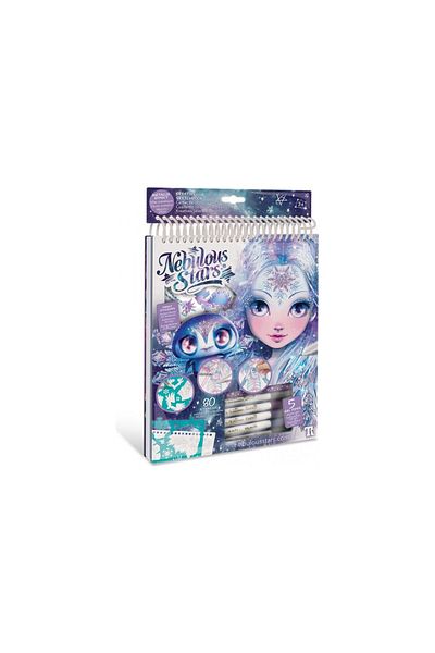Taros Nebulous Stars Creative Sketchbook - Iceana - Geometric Crystal Pages