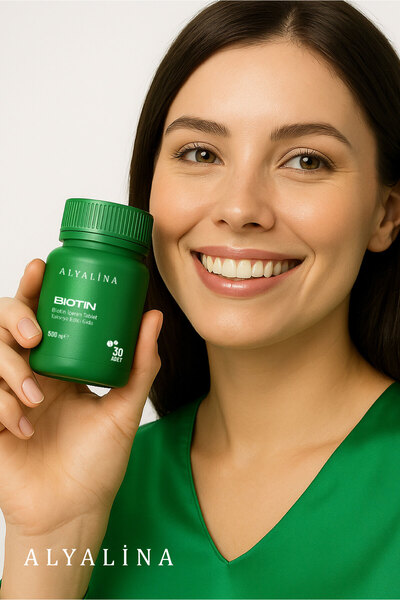 alyalina Biotin 500 Mg 30 Tablet Saç ve Tırnak Sağlığınıza Destek