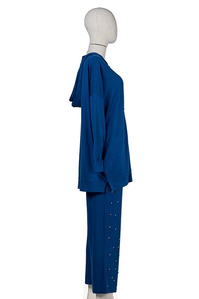 Invee Stone Tracksuit Set Sax