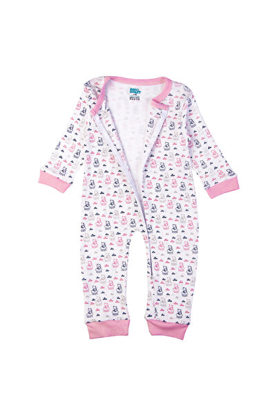 Babies Basic 100% Cotton Printed Long Sleeves Jumpsuit/Romper/Sleepsuit for babies