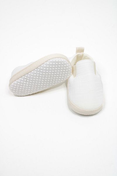 Leoncino Muslin short baby booties