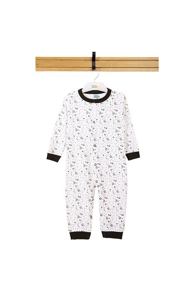 Babies Basic 100% Cotton Printed Long Sleeves Jumpsuit/Romper/Sleepsuit for babies