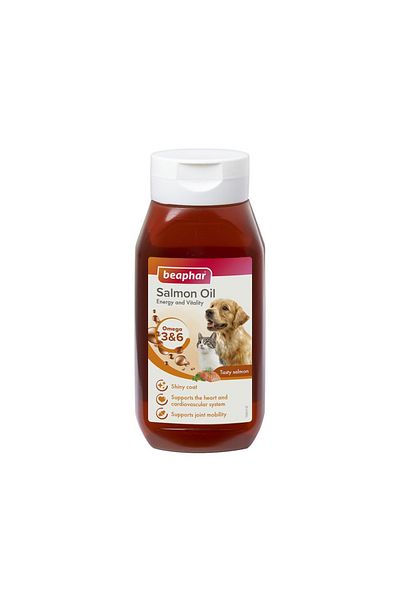 Beaphar Salmon Oil for Dogs and Cats - 430 ml