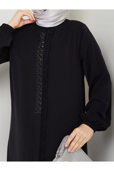 CLB COLLECTION Women's Stone Detailed Hijab Suit