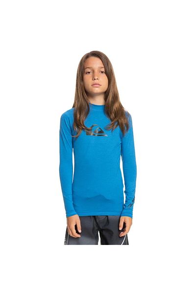 Quiksilver All Time Uv Protection Long Sleeve Children's Swimsuit Eqbwr03213-Blue