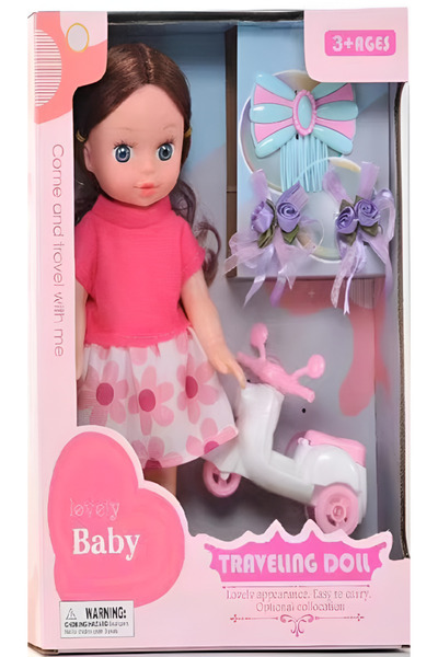 lovely baby مجموعة دمى أزياء للأطفال