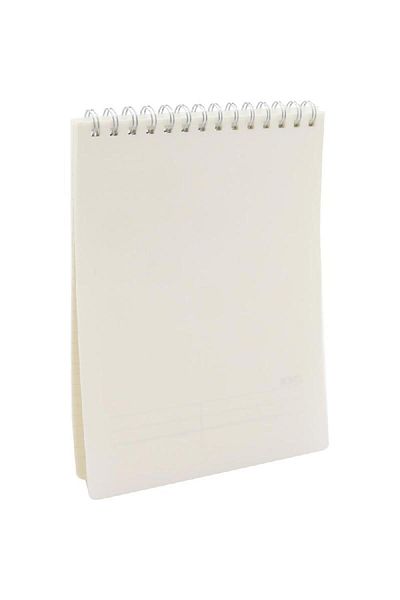 Roco Plain with Design Lined Notebook B5 - 80 Sheets (160 Pages) White
