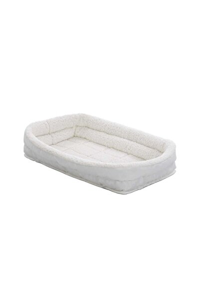 Midwest سرير QuietTime Deluxe Fleece Double Bolster Crate، مقاس 42 بوصة طول ×...