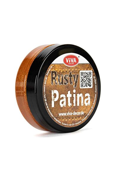 Viva Decor Патина с ръждив металически ефект VIVA DECOR, 50 мл червена
