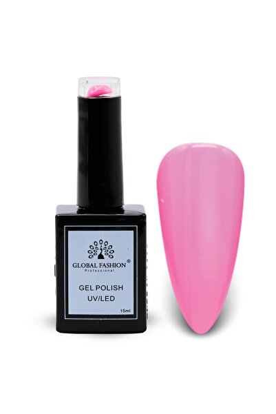 global fashion مجموعة طلاء أظافر جل Peach Perfection UV/LED - 6 ألوان، طبقة أ...