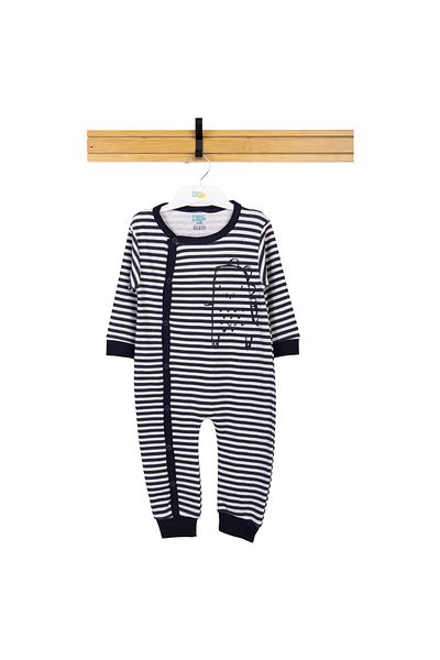 Babies Basic 100% Cotton Printed Long Sleeves Jumpsuit/Romper/Sleepsuit for babies