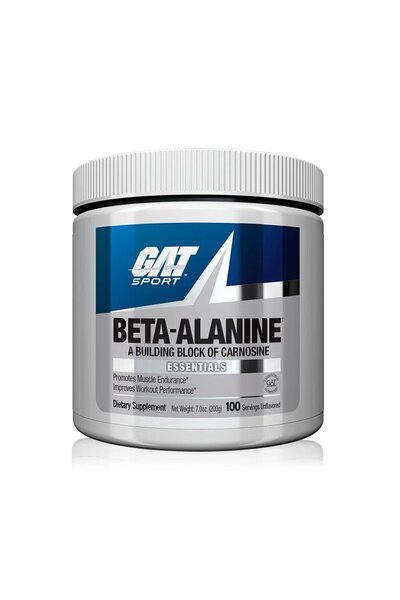 GAT SPORT بيتا ألانين، بدون نكهة، 200 غرام، 100 حصة