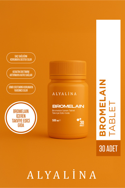 alyalina Bromelain 500 Mg 30 Tablet