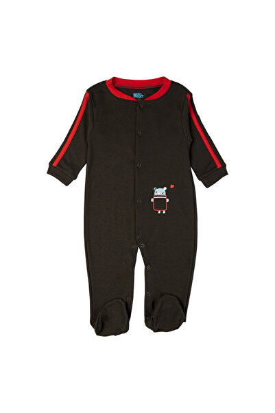 Babies Basic 100% Cotton Printed Long Sleeves Jumpsuit/Romper/Sleepsuit for babies