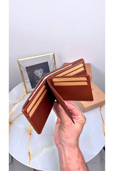 Fil Deri Genuine Leather Multi-Compartment Premium Wallet 2023