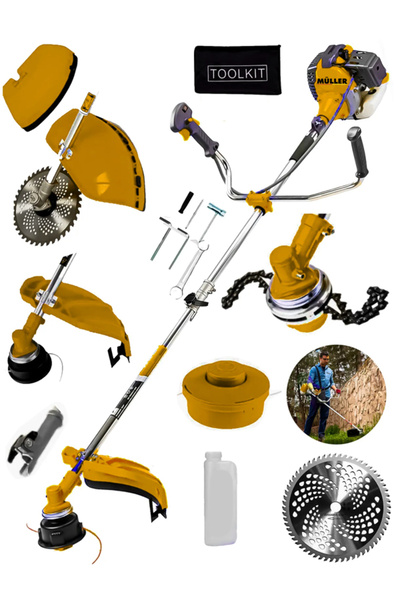 Pro Müller Alman 11,000 Rpm Yüksek Devir Güçlü Tork Yan Tip Benzinli Motorlu ...