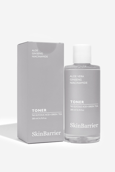 Skinbarrier %5 Glycolic + Greentea Toner - Gözenek Sıkılaştırıcı Leke Karşıtı...