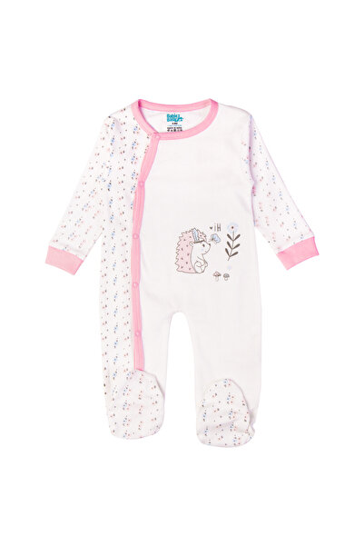Babies Basic 100% Cotton Printed Long Sleeves Jumpsuit/Romper/Sleepsuit for babies