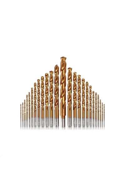 Caterpillar CAT DA02901 Titanium Coated HSS Drill Bits 16pcs