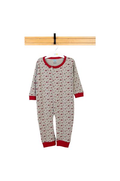 Babies Basic 100% Cotton Printed Long Sleeves Jumpsuit/Romper/Sleepsuit for babies