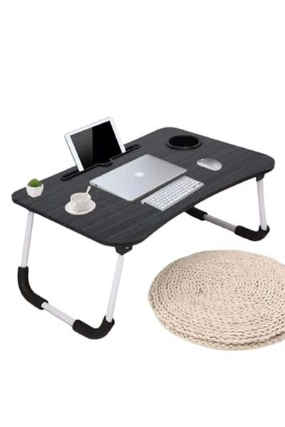 huitich ComputerGear Wood Multi Purpose Laptop Desk For Study And Reading With Foldable Non Slip Legs